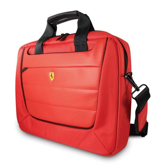 Torba za prenosnik CG MOBILE Ferrari FECB15RE 16", rdeča