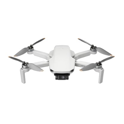 Dron DJI Mini 4K, 4K kamera, 3-axis gimbal, vreme leta do 31min, upravljanje daljinskim upravljačem, sivi