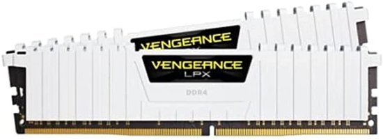 Memorija PC4-25600, 16GB, CORSAIR Vengeance LPX CMK16GX4M2E3200C16W, DDR4 3200MHz, 2x8GB kit