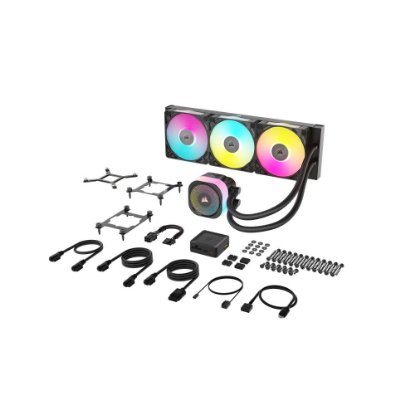 Vodno hlajenje CORSAIR iCUE LINK TITAN RX RGB 360, za Intel i AMD