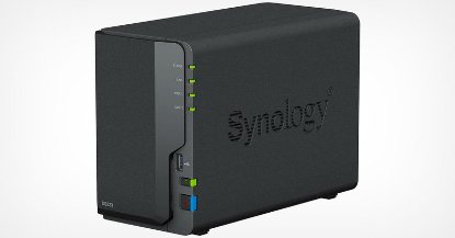 SYNOLOGY DS223 DiskStation 2-bay NAS server, 2.5"/3.5" HDD/SSD, Wake on LAN/WAN, 2GB, G-LAN, 3x USB 3.2