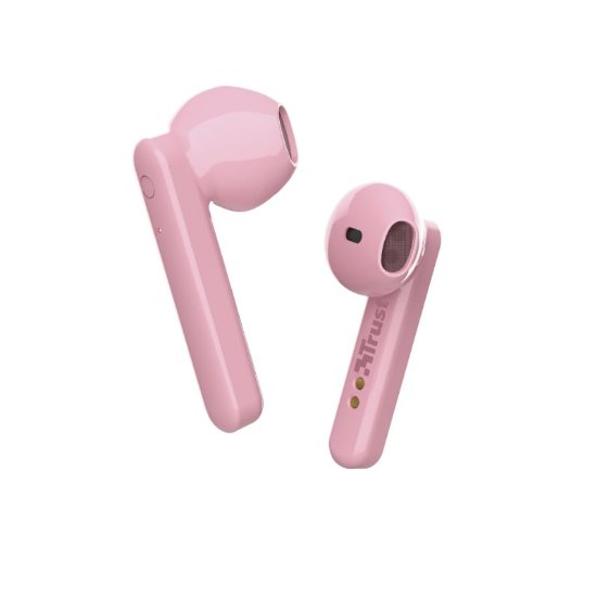 slušalke TRUST Primo Touch, in-ear, brezžične, roze