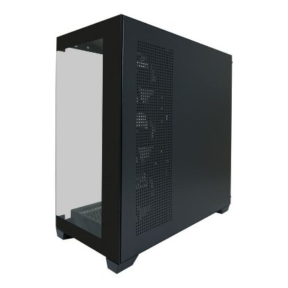 Ohišje LC POWER Gaming 715B Seamless X, MIDI, ATX, steklo, črno, brez napajalnika Ohišje LC POWER Gaming 715B Seamless X, MIDI, ATX, steklo, črno, brez napajalnika