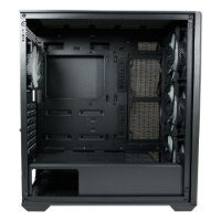 Ohišje LC POWER LC-811B-ON Meshwork_XL Dark, MIDI, ATX, okno, črno, brez napajalnika