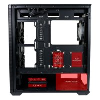 Ohišje LC POWER LC-811B-ON Meshwork_XL Dark, MIDI, ATX, okno, črno, brez napajalnika