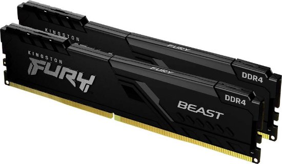 Memorija PC-28800, 32GB, KINGSTON Fury Beast KF436C18BBK2/32, DDR4 3600MHz, kit 2x16GB