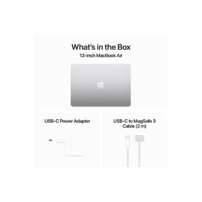 Prenosnik APPLE MacBook Air 13.6" MXCT3ZE/A / 8-Core M3, 16GB, 512GB SSD, Apple 10-Core GPU, 13.6" 2560x1664 IPS, macOS, sivi