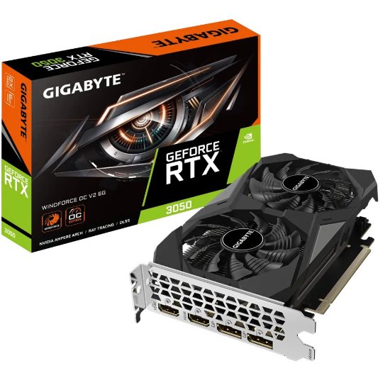 Grafička kartica GIGABYTE GeForce RTX 3050 WINDFORCE OC V2, 6GB GDDR6