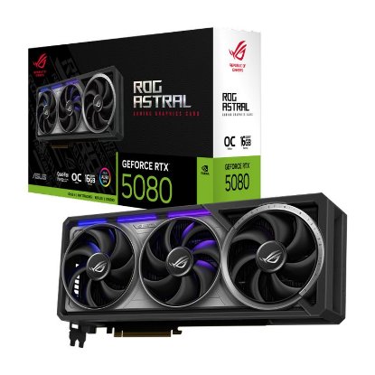 Grafična  kartica ASUS GeForce RTX 5080 ROG Astral OC, 16GB GDDR7