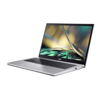 Prenosnik ACER Aspire 3 NX.K6SEX.01P+WIN / Core i7 1255U, 16GB, 512GB SSD, Intel HD Graphics, 15.6" FHD IPS, Windows 11, srebrni