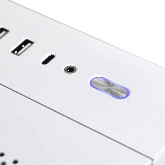 Ohišje LIAN LI O11 Dynamic Mini Snow Edition, ATX, okno, kaljeno steklo, belo, brez napajanja