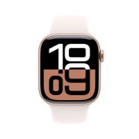 Pametna ura APPLE Watch S10 GPS, 42mm Rose Gold Alu Case with Light Blush Sport Band - M/L