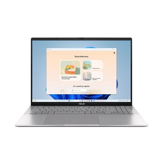 Prenosnik ASUS VivoBook S 16 M3607HA-RP036Ryzen 5 5620U | 16 GB RAM | 1 TB SSD | AMD Radeon grafika | 16" WUXGA 144 Hz IPS | Brez operacijskega sistema | Srebrna barva
