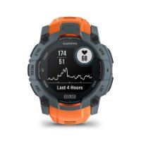 Pametna ura GARMIN Instinct 3 Solar 50mm, GPS, HR, Pametna obvestila, oranžni