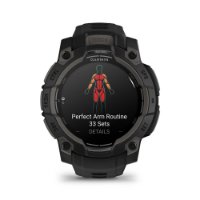 Pametna ura GARMIN Instinct 3 Amoled 45mm, GPS, HR, Pametna obvestila, črni