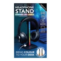 Stalak za slušalice SATZUMA, RGB, crni