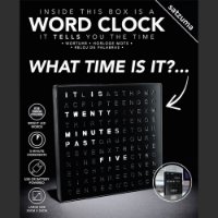 Sat SATZUMA Word Clock