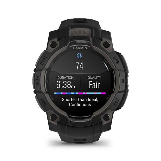 Pametna ura GARMIN Instinct 3 Amoled 45mm, GPS, HR, Pametna obvestila, črni