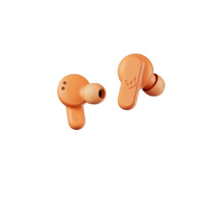 slušalke SKULLCANDY DIME TRUE WIRELESS IN-EAR, brezžične, BT, in-ear, mikrofon, narančaste