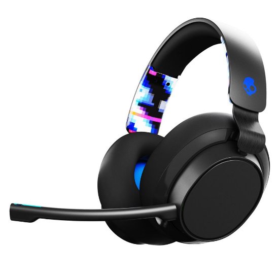 slušalke SKULLCANDY SLYR PRO PLAYSTATION GAMING WIRED OVER EAR, brezžične, over-ear, mikrofon, črne