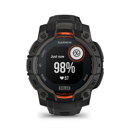 Pametna ura GARMIN Instinct 3 Solar 45mm, GPS, HR, Pametna obvestila, črni