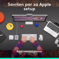 Miš LOGITECH MX Master 4, za Mac, optički, bežični, BT, bijeli