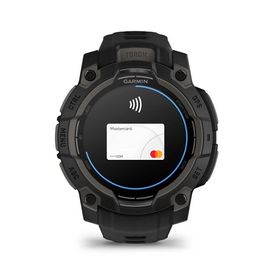 Pametna ura GARMIN Instinct 3 Amoled 45mm, GPS, HR, Pametna obvestila, črni