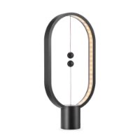 Stolna svjetiljka MIKAMAX Heng Oval Balance Lamp, USB, crna