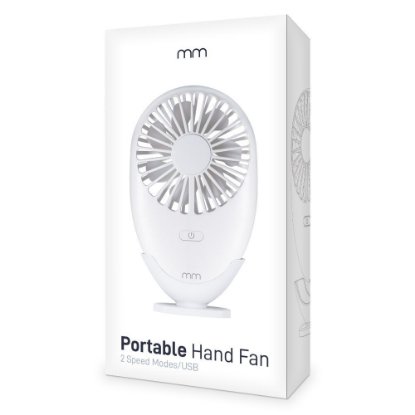 Ventilator MIKAMAX Portable Hand Fan, ručni, bijeli