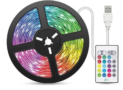 LED traka SATZUMA, RGB, USB, daljinski upravljač, 5m