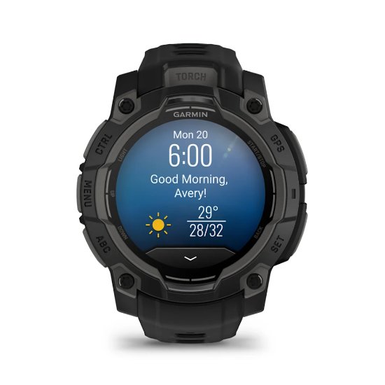 Pametna ura GARMIN Instinct 3 Amoled 45mm, GPS, HR, Pametna obvestila, črni