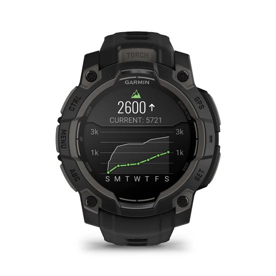 Pametna ura GARMIN Instinct 3 Amoled 45mm, GPS, HR, Pametna obvestila, črni