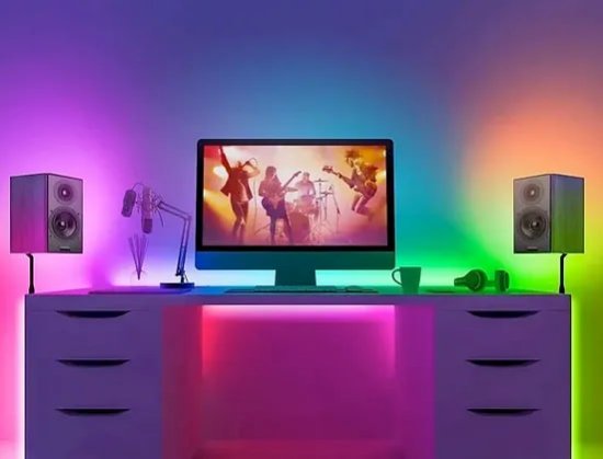 LED traka SATZUMA, RGB, USB, daljinski upravljač, 5m