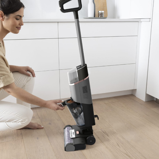 palčni sesalnik SHARK WD210EU HydroVac bez Vrečke, 21.6V, sivi