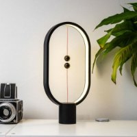 Stolna svjetiljka MIKAMAX Heng Oval Balance Lamp, USB, crna
