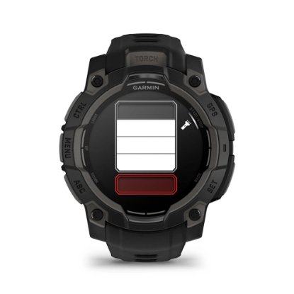 Pametna ura GARMIN Instinct 3 Amoled 45mm, GPS, HR, Pametna obvestila, črni