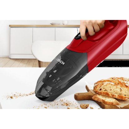 sesalnik BOSCH BBHF214R Readyy'y Serie 2, 14.4V, palčni, 2u1, rdeči