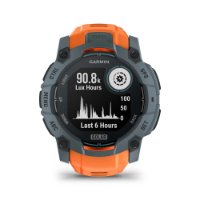 Pametna ura GARMIN Instinct 3 Solar 50mm, GPS, HR, Pametna obvestila, oranžni