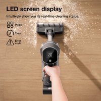 sesalnik JIMMY JV83 PRO, 500W, palčni, bežični, siva