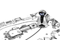 Igračka SATZUMA, robot koji slijedi linije