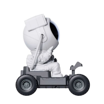 Laserski projektor LONVIS Lunar Rover, 8 vrsta projekcija, daljinski upravljač