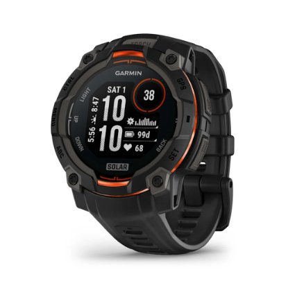Pametna ura GARMIN Instinct 3 Solar 45mm, GPS, HR, Pametna obvestila, črni