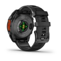 Pametna ura GARMIN Fenix 8, 47mm, AMOLED, multisport, sivi/črni remen