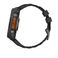 Pametna ura GARMIN Fenix 8, 51mm, AMOLED, multisport, sivi/črni remen