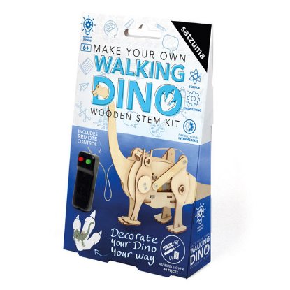 STEM set SATZUMA Make Your Own Walking Dinosaur