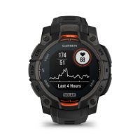 Pametna ura GARMIN Instinct 3 Solar 45mm, GPS, HR, Pametna obvestila, črni