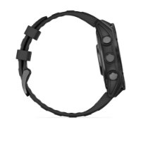 Pametna ura GARMIN Fenix 8, 47mm, AMOLED, multisport, sivi/črni remen