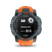 Pametna ura GARMIN Instinct 3 Solar 50mm, GPS, HR, Pametna obvestila, oranžni