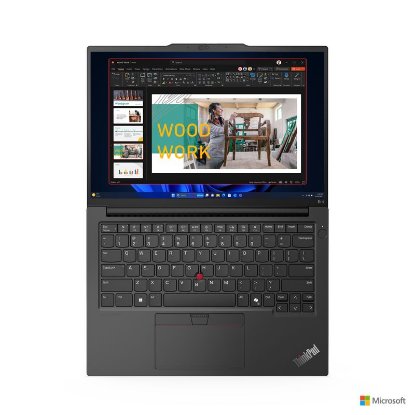 Prenosnik LENOVO ThinkPad E14 21M7002KSC / Core Ultra 5 125U, 16 GB RAM, 512 GB SSD, Intel HD Graphics, 14" WUXGA IPS zaslon, Windows 11 Pro, črne barve