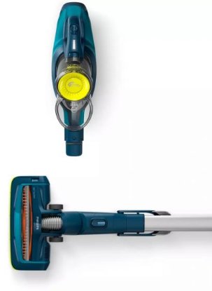 sesalnik PHILIPS FC6727/01, palčni, 21,6V, modri